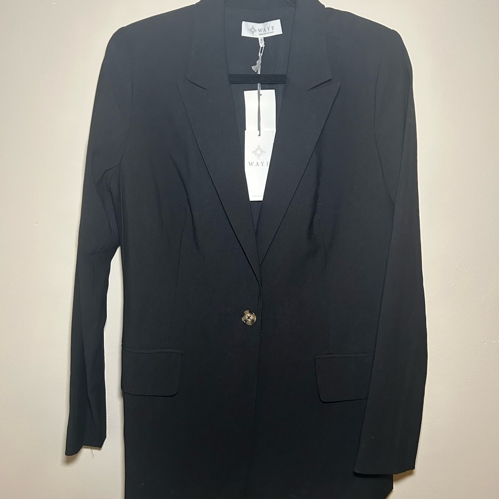 WAYF Black Women's Blazer